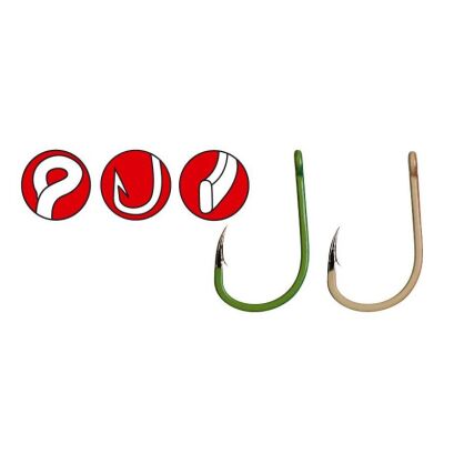 Haczyki Gamakatsu A1 G-Carp Specjalist Camou Sand #4