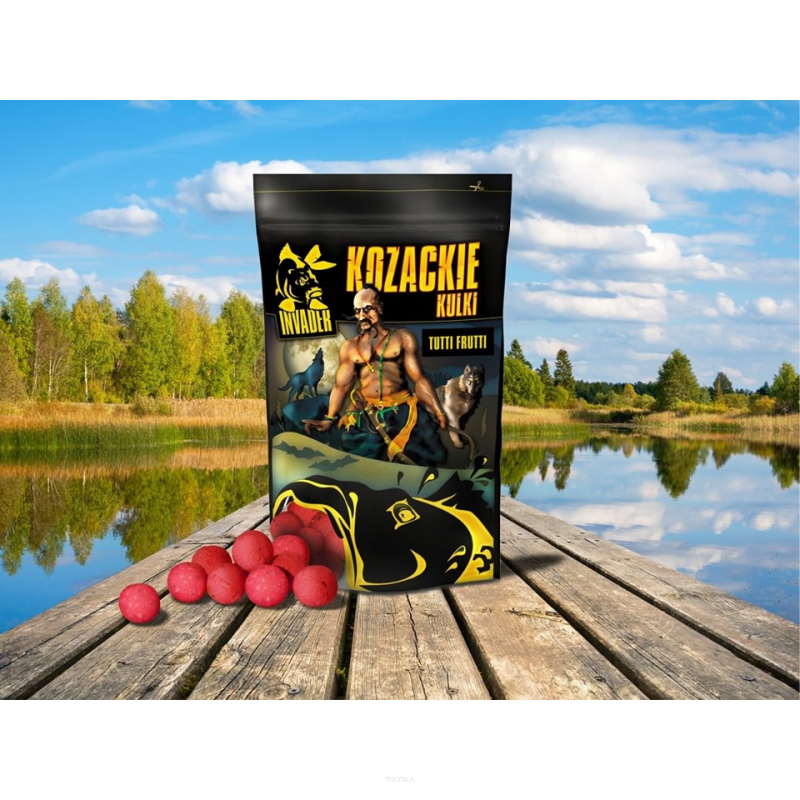 Kulki zanętowe Invader Kozackie 24mm - Tutti&Frutti, kulki proteinowe, kulki karpiowe