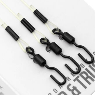 Gotowe Fluorocarbony Korda Booms Spinner Swivel XX 5.5in - 3