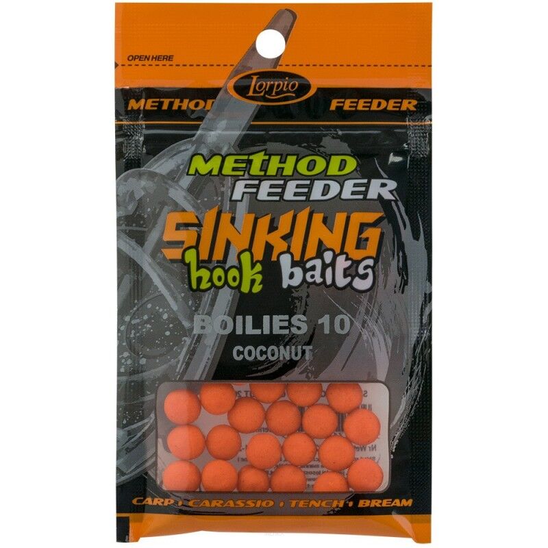 Kulki Lorpio Sinking Hook Baits Boilies 10mm - Coconut DD-001-004