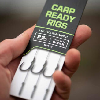 Przypony Fox Carp Ready Rigs x3 - Wide Gape - 2 25lb - 3