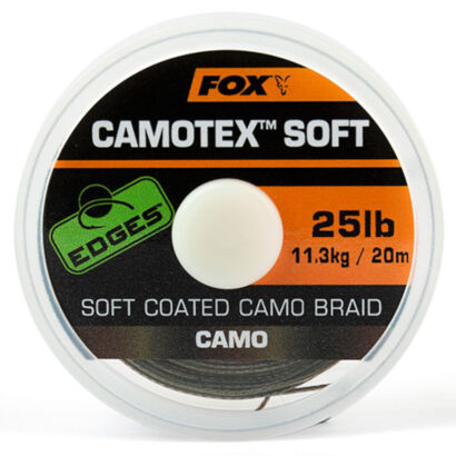 Plecionka Fox Edges Camotex Stiff Coated Camo Braid 35lb-20m