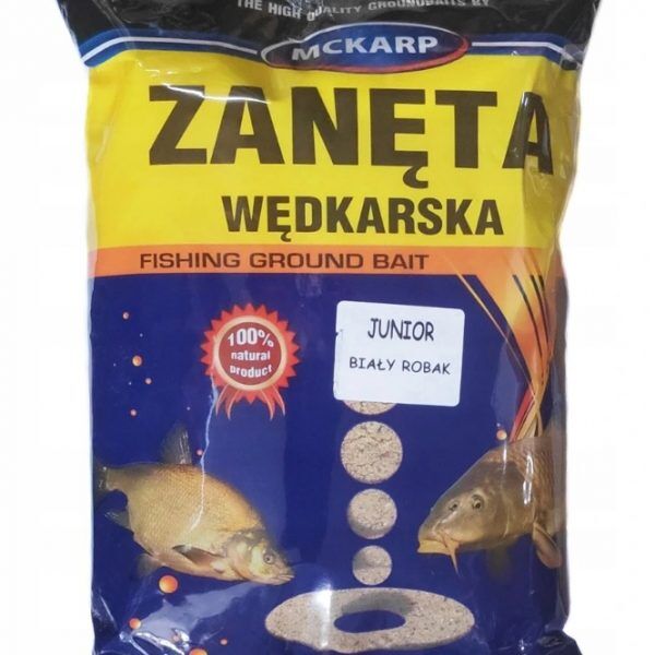Zanęta MC Karp 1kg - Junior Biały robak