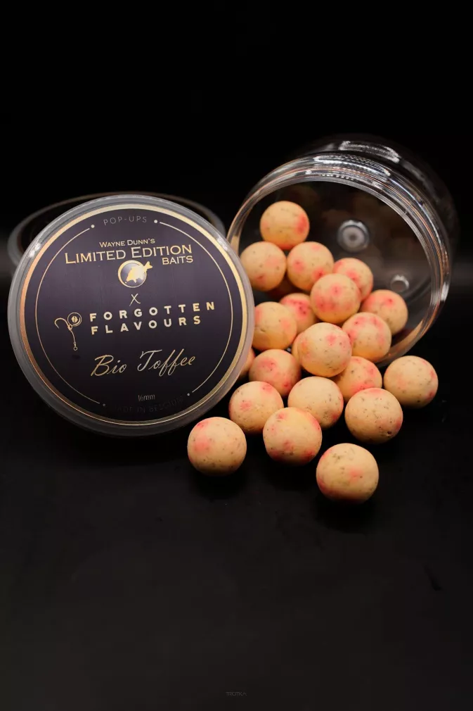 Kulki Pop Ups Forgotten Flavours 16mm - Bio Toffee Wayne Dunn's Limited Edition France Collab