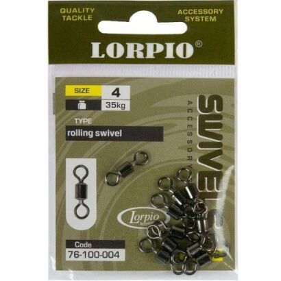 Krętlik Lorpio - Rolling Swivel - roz. 16 / 12kg