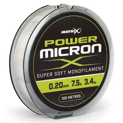 Żyłka Matrix Power Micron Super Soft Monofilament 0,20mm 100m