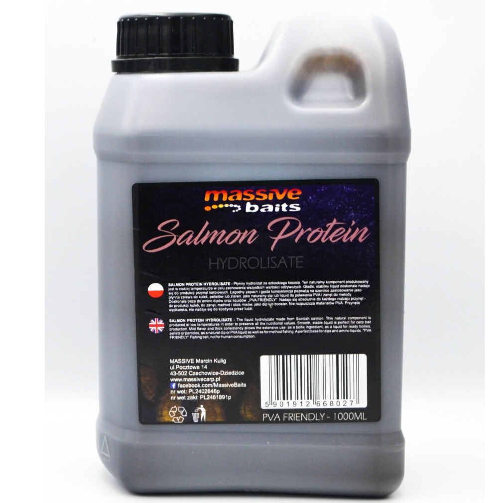 Liquid Massive Baits Salmon Protein Hydrolisate 1l