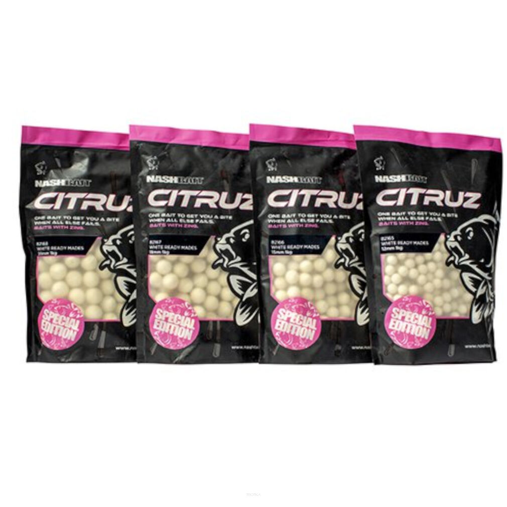 Kulki Nash Citruz Boilies White 15mm 1kg