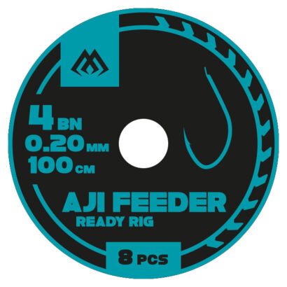 Przypony Wiązane Mikado AJI Feeder - 10BN/0.14mm/100cm
