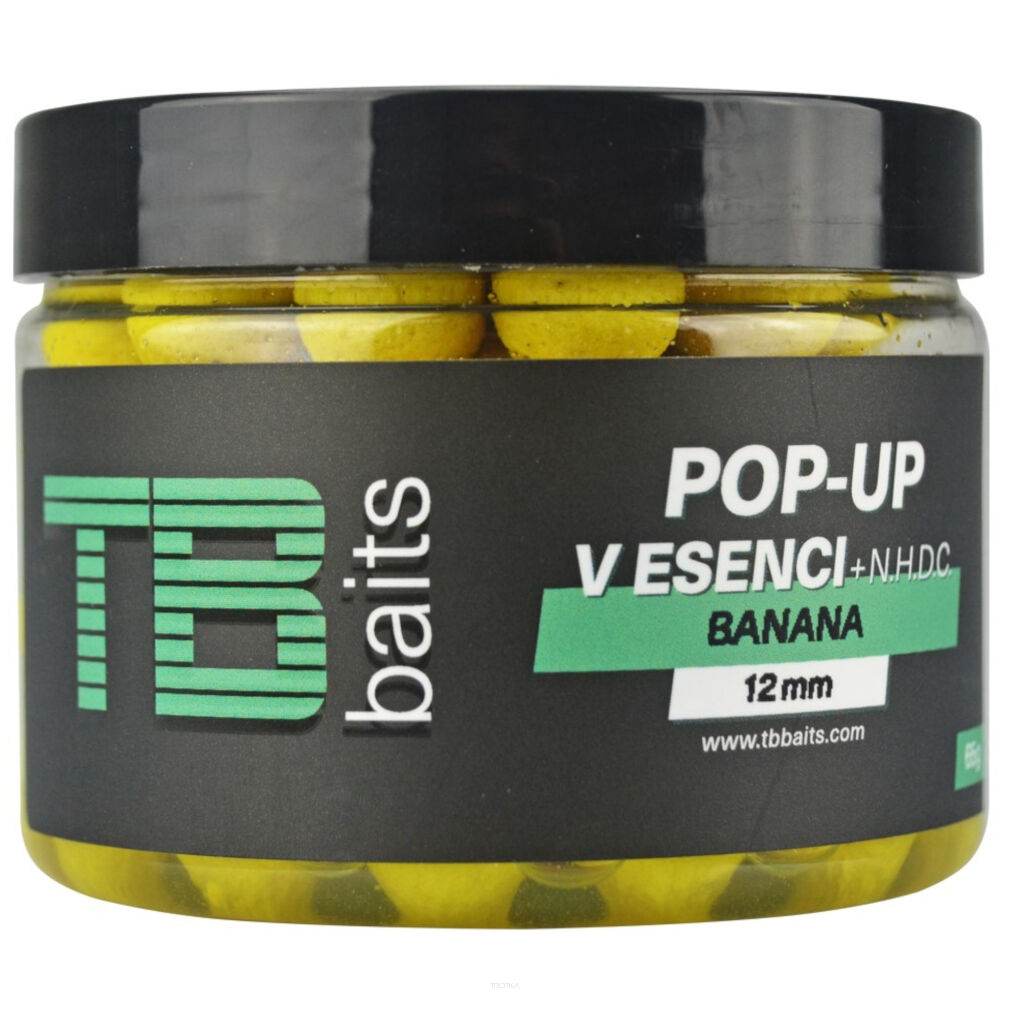 Kulki W Dipie TB Baits Floating Pop-Up Banana + NHDC 65g 12mm