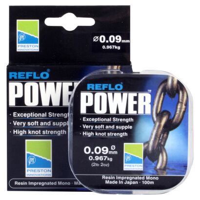 Żyłka Preston Reflo Power 0,09mm 100m