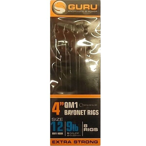 Haczyki przyponowe Guru - QM1 Bayonet roz. - 12
