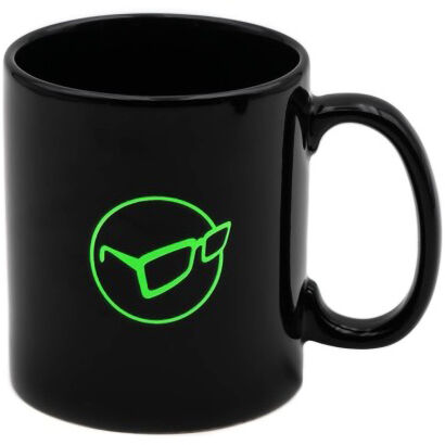 Kubek Korda Mug Glasses Logo Black