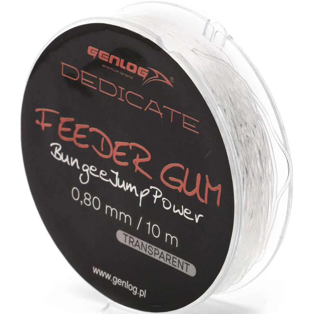 Feeder Gum Genlog Dedicate BungeeJumpPower 0.6mm