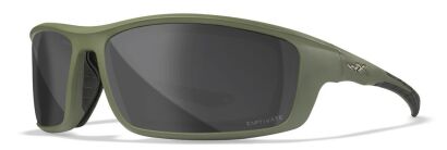 Wiley X Okulary GRID Polarized Grey Matte Utility Green Frame