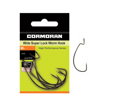 Cormoran Wide super lock worm r.1/0 6szt. Haki