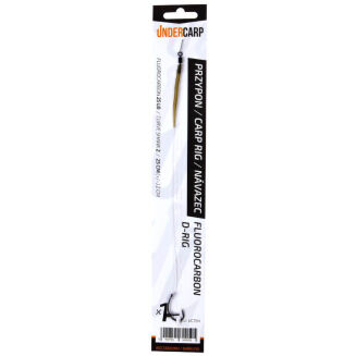 Przypon Karpiowy Under Carp Fluorocarbon D-Rig Bezzadziorowy - 2 - 2