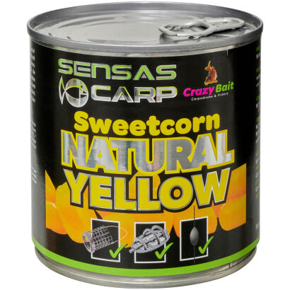 Kukurydza W Puszce Sensas Naturalna 285g