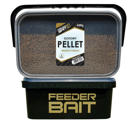 Pellet gotowy/wiaderko Feeder Bait  600g - Orzech Tygrysi