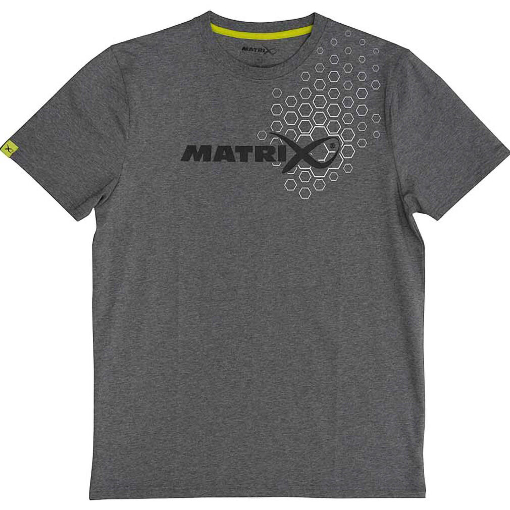 Koszulka Matrix Hex Print T-Shirt Grey - S