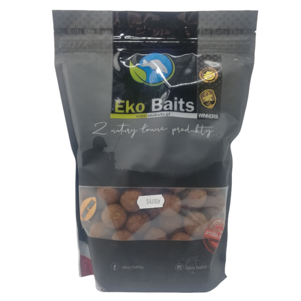 Kulki Zanętowe Eko Baits Seria Gold Secret Krill 24mm 900g