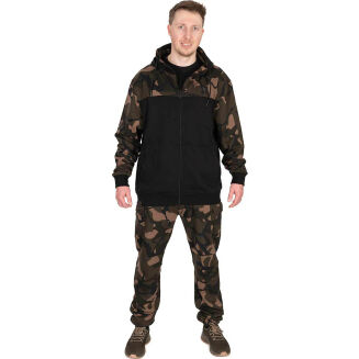 Bluza Fox Lw Black/Camo Split Zip Hoody - S - 4