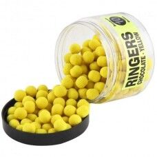 Dumbells Ringers 6mm Wafters Chocolate - Yellow