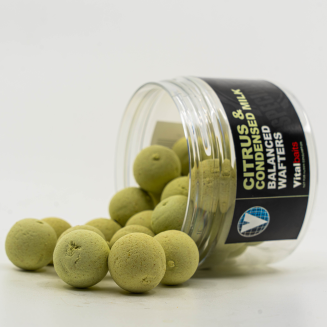 Kulki Vital Baits Citrus & Cond. Milk Wafters 14mm Green - 2