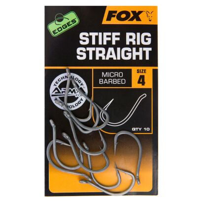 Haczyki Fox Edges Stiff Rig Straight nr 5