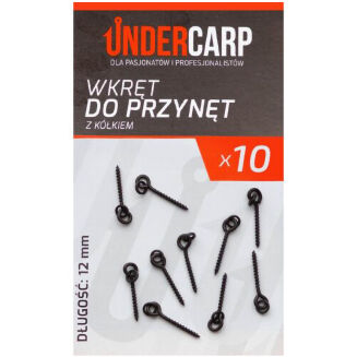 Wkręt Do Przynęt Under Carp Z Kółkiem 12mm - 5