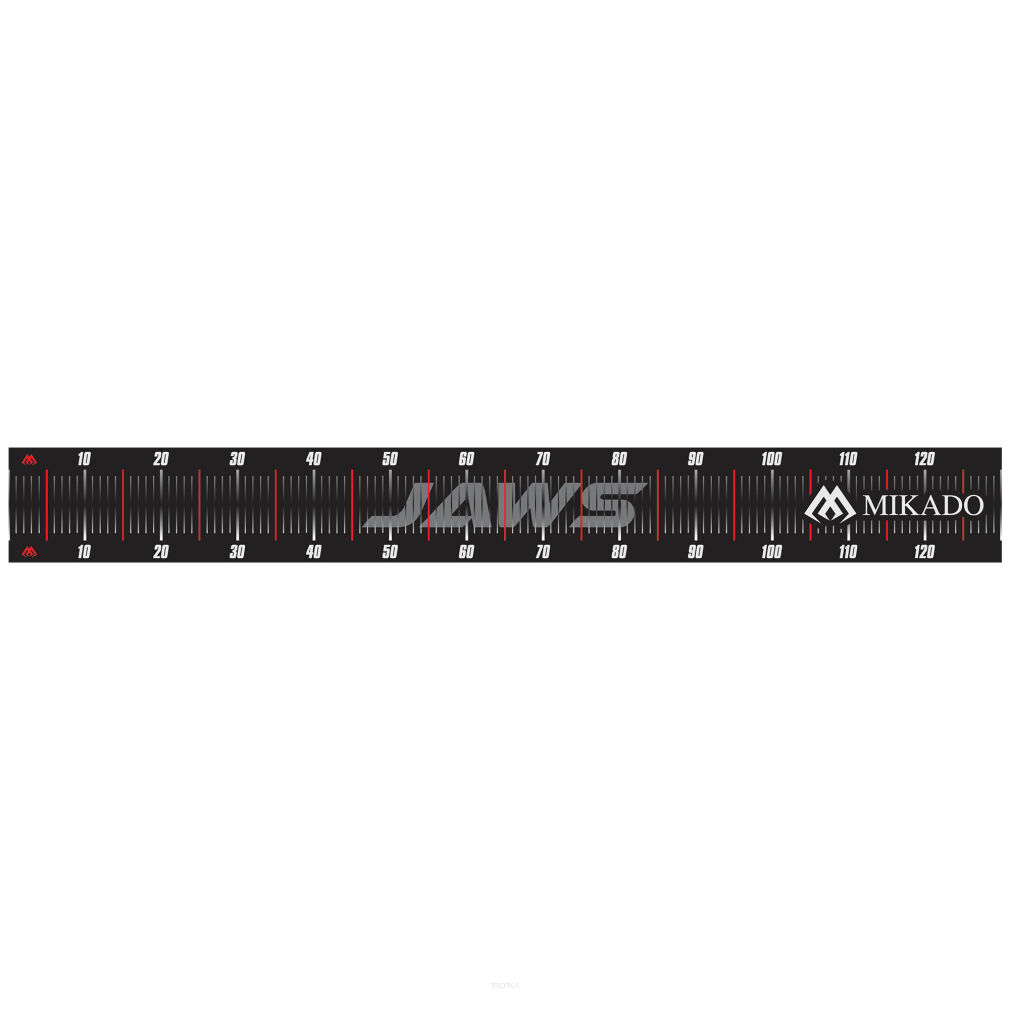 Miarka Mikado Naklejka Na Łódkę Jaws 130x15cm