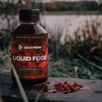 Liquid BaitNow Method Feeder Liquid Food Bloodworm & Chilli 250ml - 3