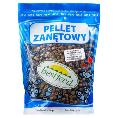Pellet Bestfeed Cukrowa Kukurydza 8mm 800g