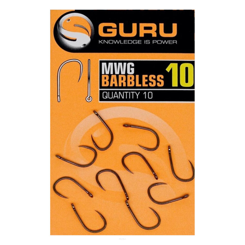 Haczyki Guru MWG Barbless - 10