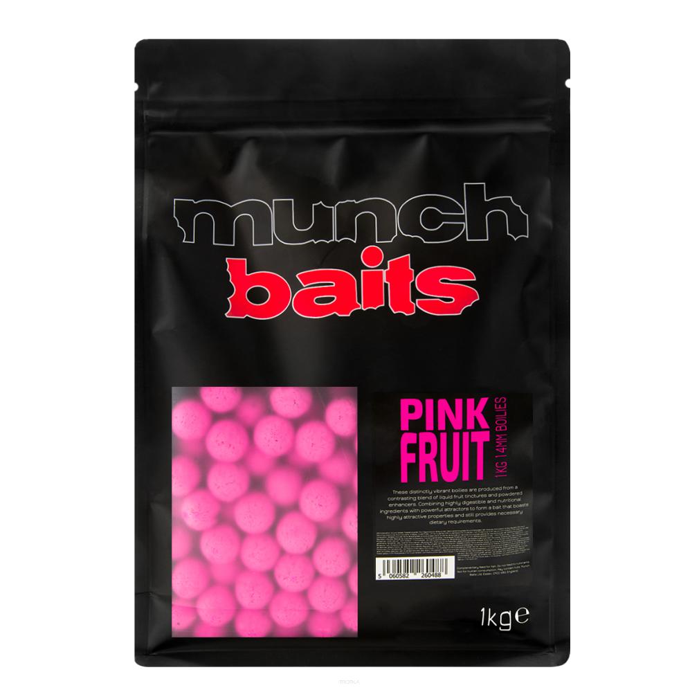 Kulki zanętowe Munch Baits - Pink Fruit 5kg - 14mm
