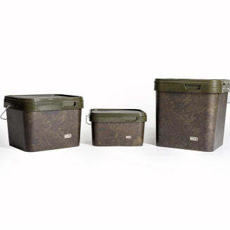 Wiadro Nash Spot On Rectangular Bucket Camo 17l - 3