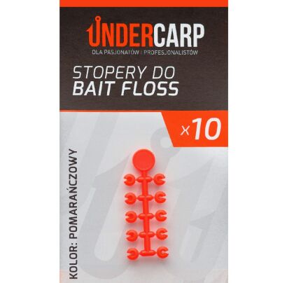 Stopery do Bait Floss pomarańczowy