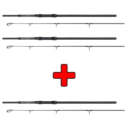 Zestaw Wędek 2+1 Gratis JRC Rova Rod Wersja 10ft / 3.50lb