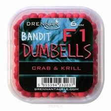 Dumbells Drennan F1 6mm - Crab&Krill