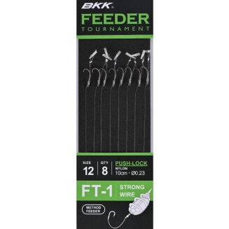 Przypony BKK Method Feeder Tournament FT-1 Push Lock - 12 - 2