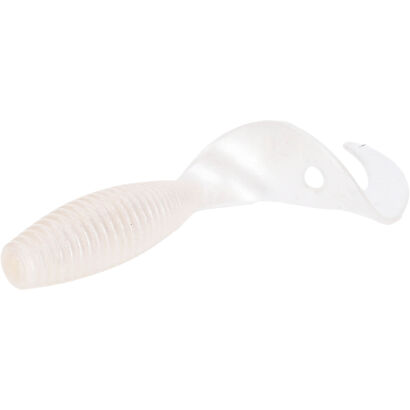 Przynęta Mikado Twister 64mm/ Pearl 6szt