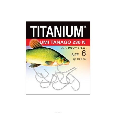 Haczyki Robinson Titanium - Umi Tanago 230N - roz. 12 02-P-230N-12