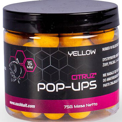 Kulki Nash Citruz Pop Ups 20mm 75g Yellow