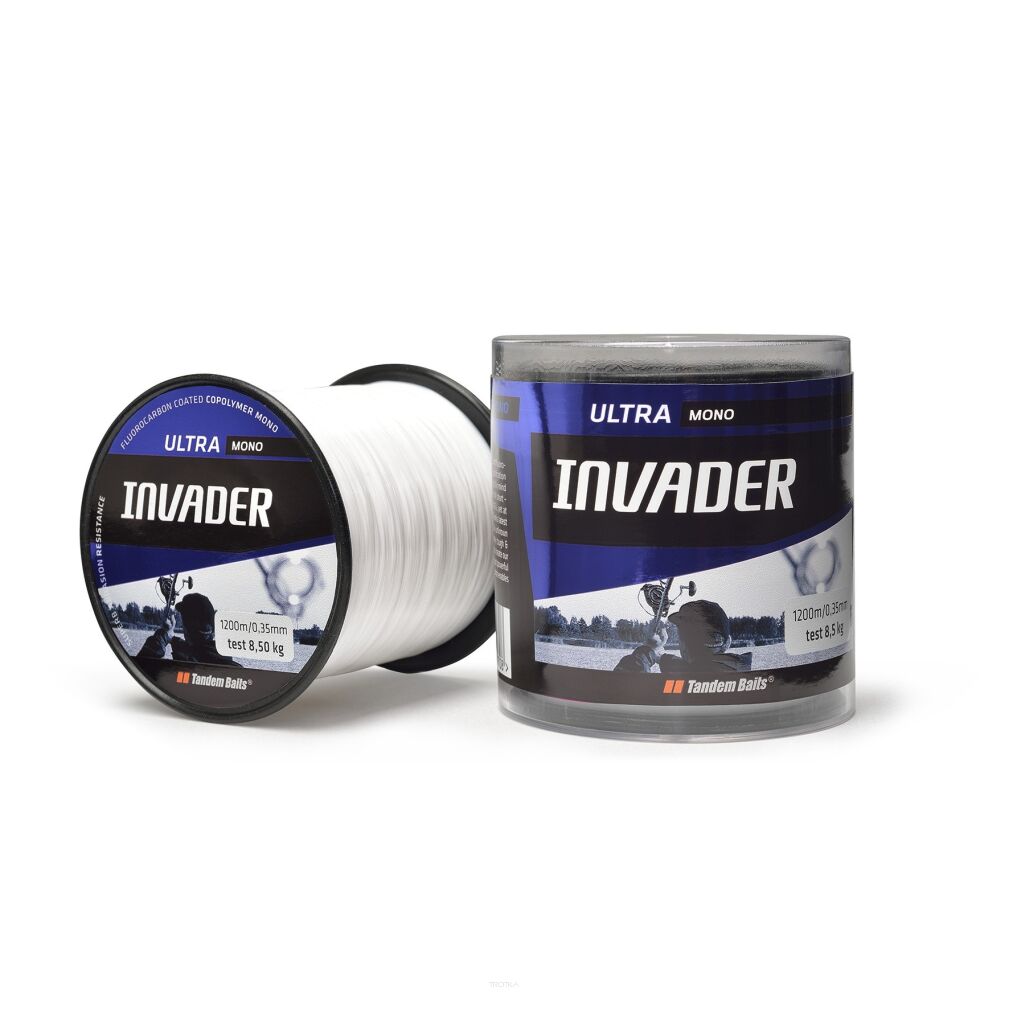 Żyłka Tandem Baits Invader Biała 1200m/0,309mm