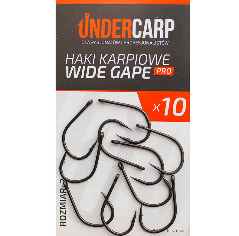 Haki Karpiowe Wide Gape PRO 2
