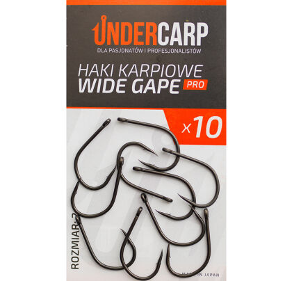 Haki Karpiowe Wide Gape PRO 2