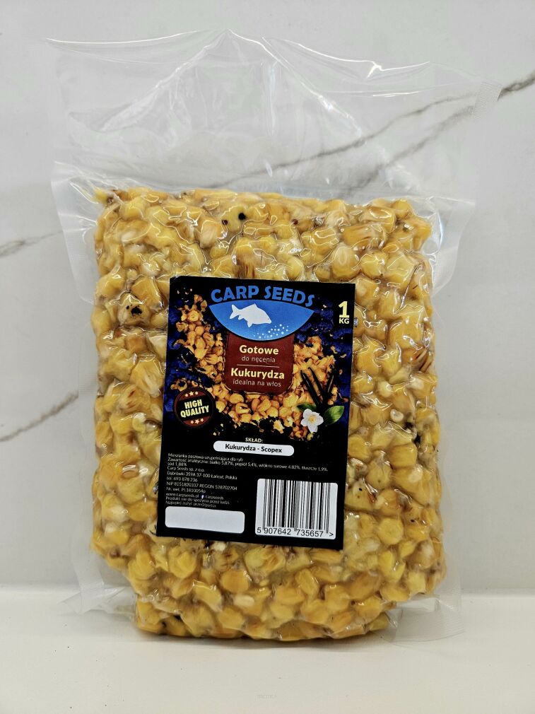 Ziarno Carp Seeds - Kukurydza Scopex 2kg