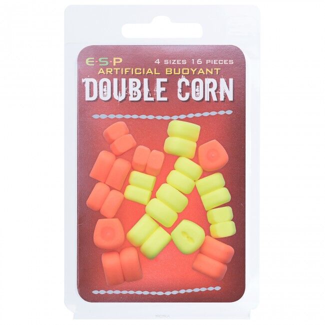Pływająca sztuczna Kukurydza ESP podwójna - Double Sweetcorn - Orange/Fluo Yellow