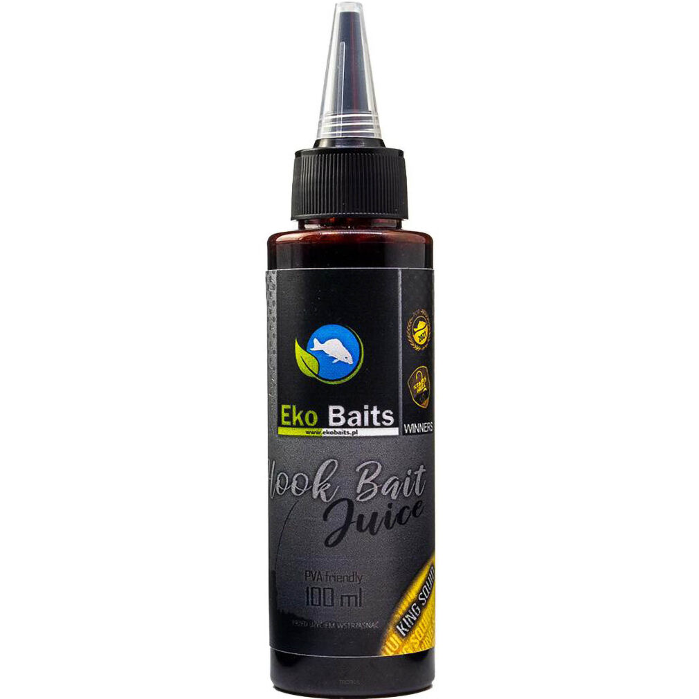 Liquid Eko Baits Hook Bait Juice King Squid 100ml