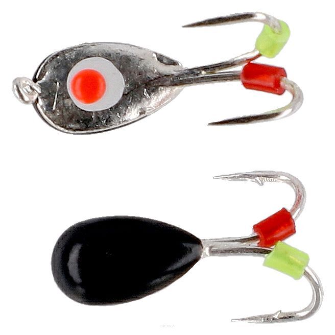Ice Bug Mikado podlodowy żuczek czarny-srebrny 4mm